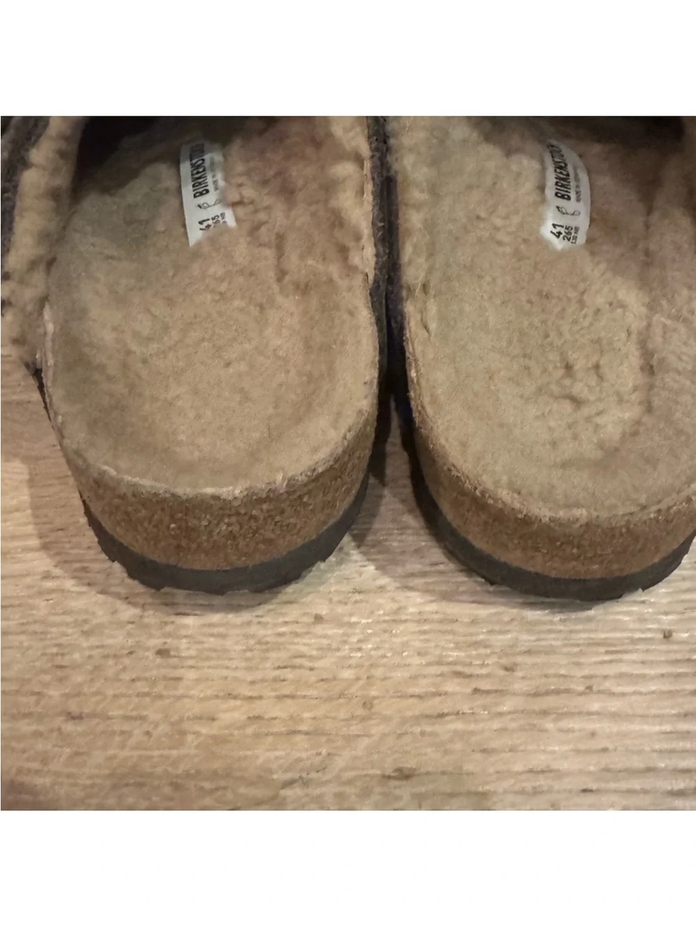 Birkenstock Boston Women’s Brown Shearling Clog Sz 41 Price Firm!